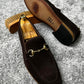 Rava Suede Brown Loafers