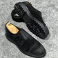Bruce Suede Black Casual Shoes