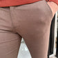 Madison Light Brown Slim Fit Pants