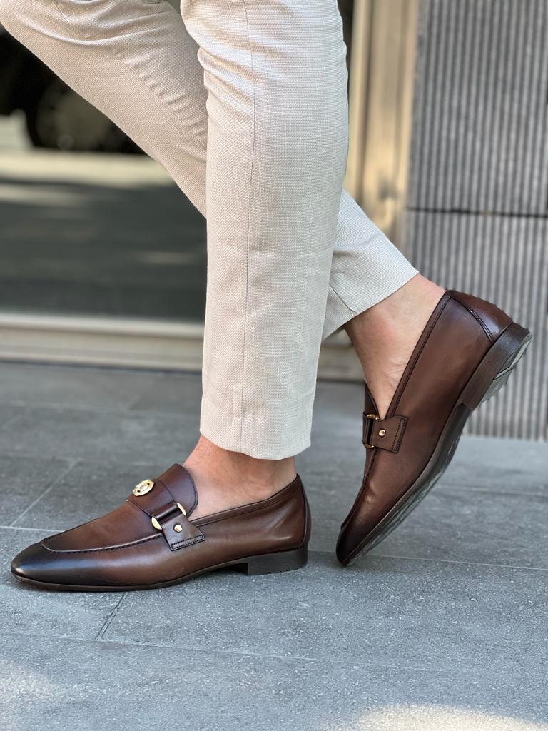 Orion Brown Loafers