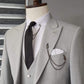 Varese Gray Slim Fit Suit