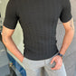 Blazin Black Patterned T-Shirt