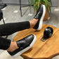 Toluca Black Leather Shoes