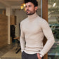 Lucca Beige Turtleneck Knitwear