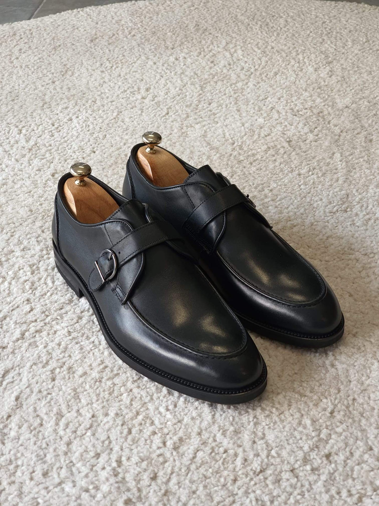 Preston Black Sardinelli Classic Shoes