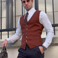 Riley Tile Slim Fit Vest