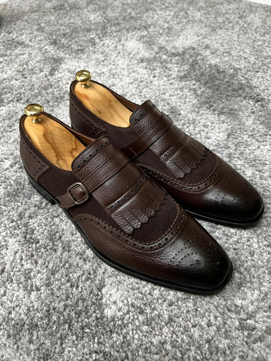 Miller Brown Leather Shoes