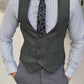 Chester Green Double Breasted Vest