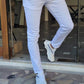 Elmore White Slim Fit Jeans