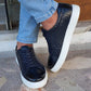 Clarra Navy Blue Sardinelli Sneakers