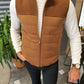 Merida Camel Slim Fit Cachet Vest