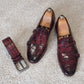 Bergamo Claret Red Sardinelli Shoes