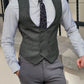 Chester Green Double Breasted Vest