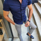 Vigo Navy Blue Short Sleeve Shirt