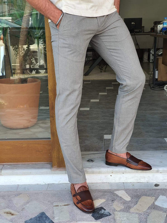 Cambridge Light Brown Slim Fit Pants